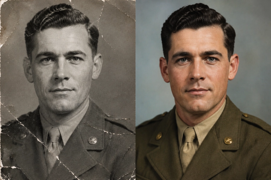 Natural colorized photo quality from Photo Colorizer Ai