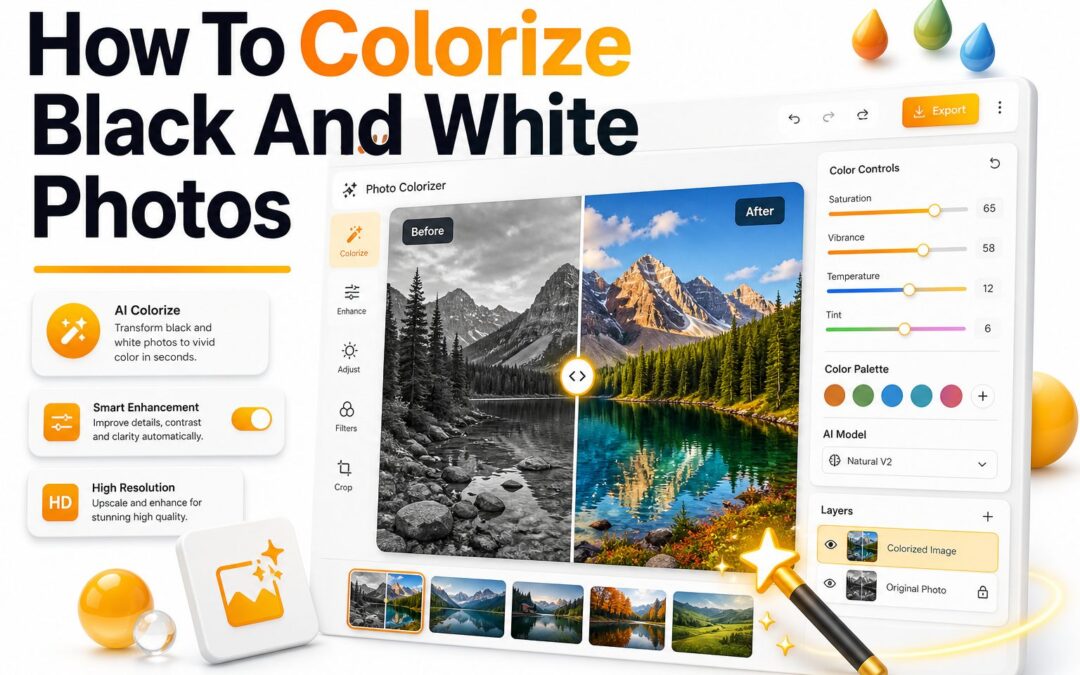 How to Colorize Black and White Photos: Easy Step-by-Step Guide